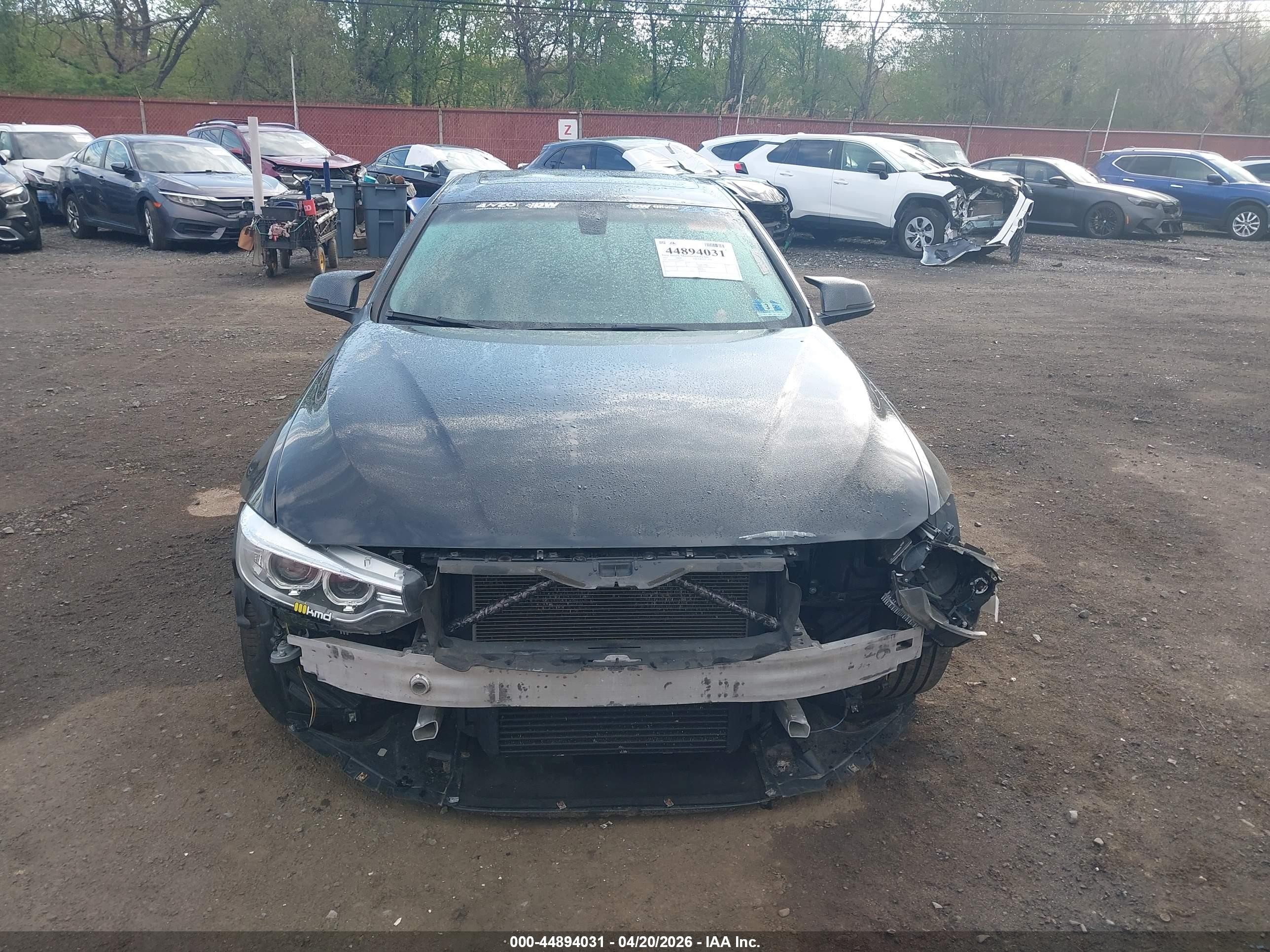 2015 Bmw 428 Gran Coupe   Black vin: WBA4A5C59FD410717