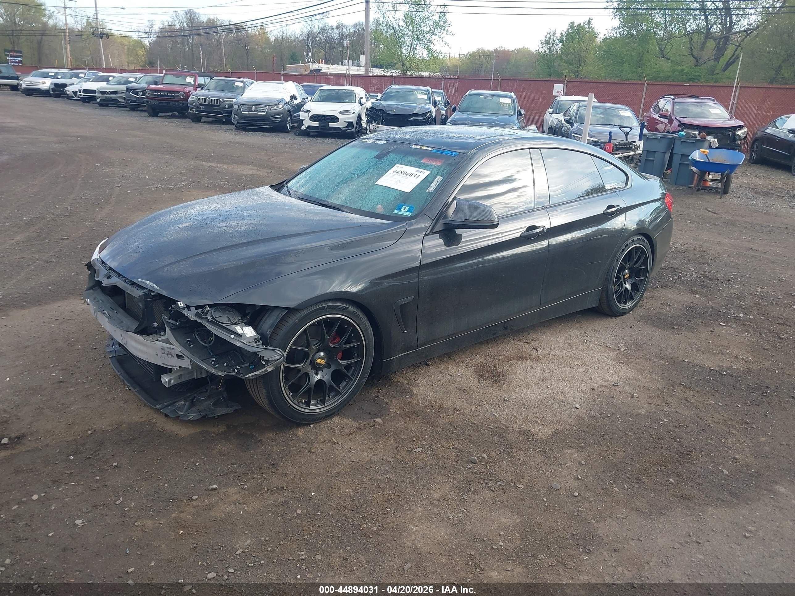 2015 Bmw 428 Gran Coupe   Black vin: WBA4A5C59FD410717