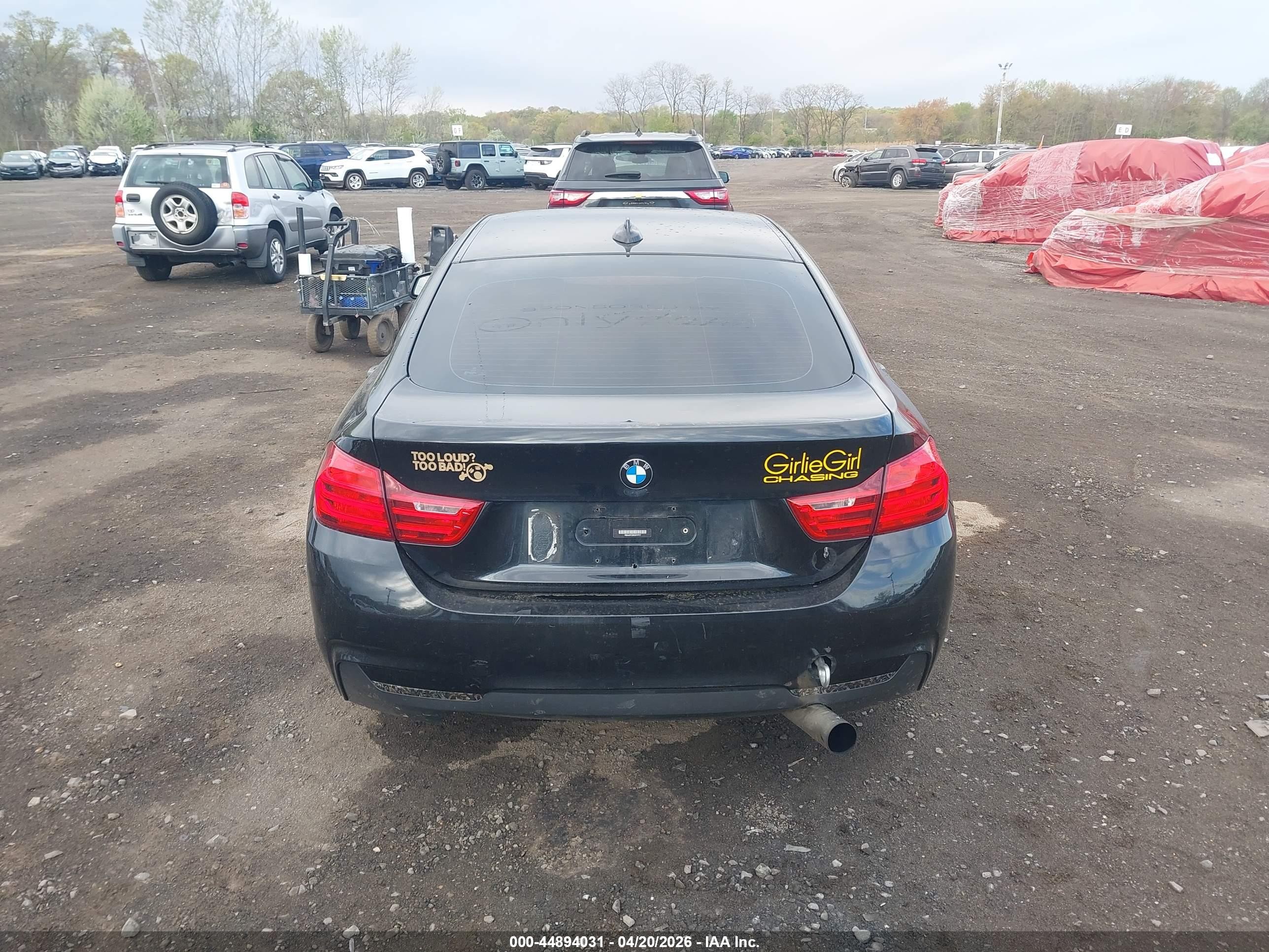 2015 Bmw 428 Gran Coupe   Black vin: WBA4A5C59FD410717