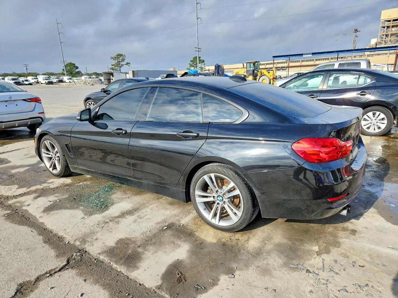 2015 Bmw 428 I Gran Coupe Black vin: WBA4A5C59FGK15389