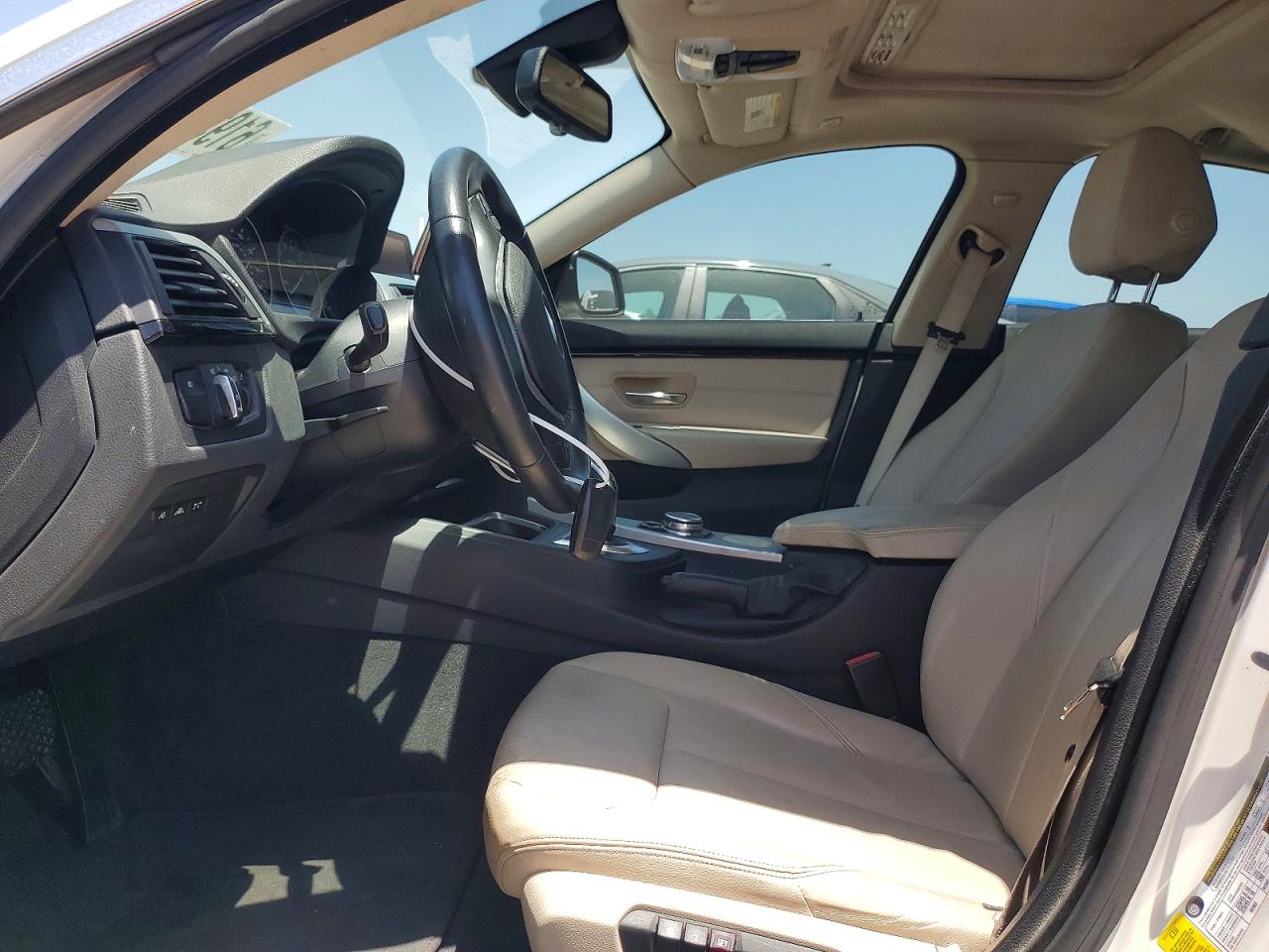 2015 Bmw 428 I Gran Coupe White vin: WBA4A5C5XFGK15742