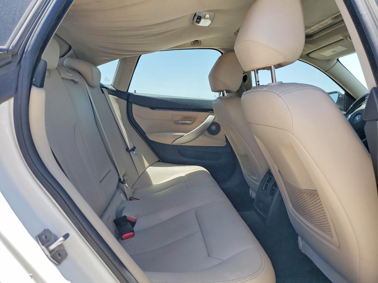 2015 Bmw 428 I Gran Coupe White vin: WBA4A5C5XFGK15742