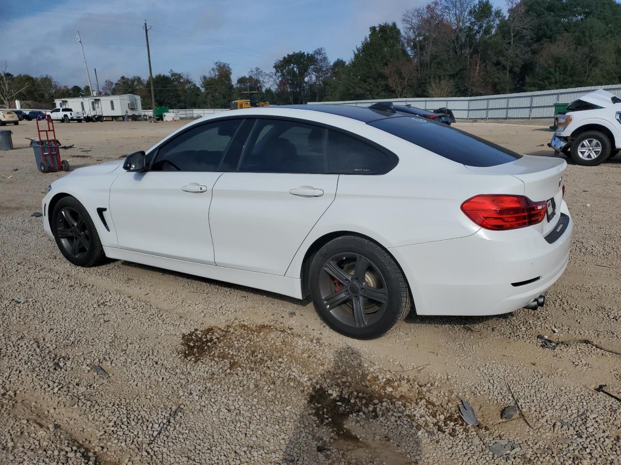 2015 Bmw 428 Xi Gran Coupe White vin: WBA4A7C50FD413792