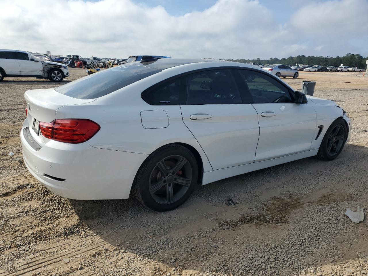 2015 Bmw 428 Xi Gran Coupe White vin: WBA4A7C50FD413792