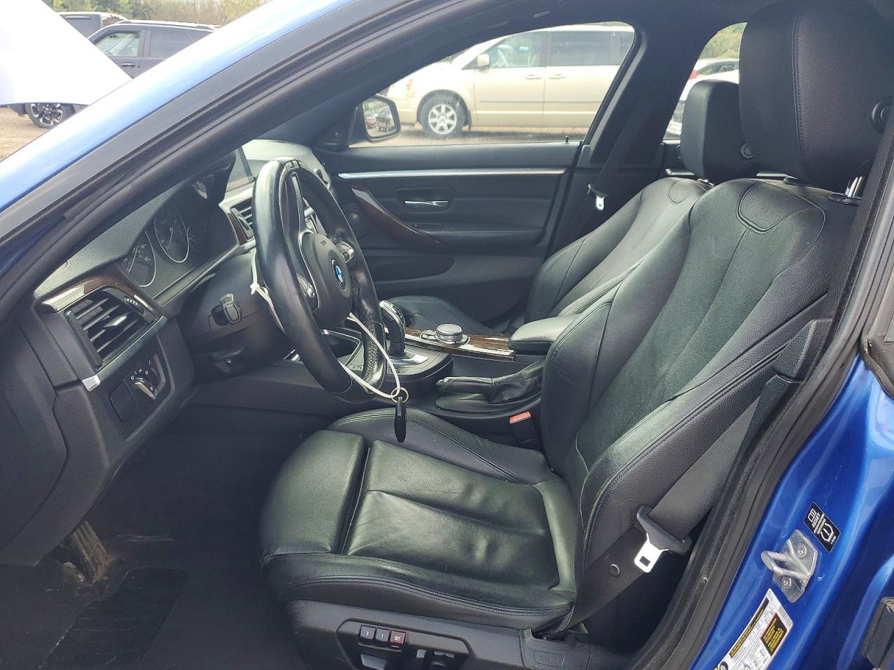 2015 Bmw 428 Xi Gran Coupe Blue vin: WBA4A7C51FD413820