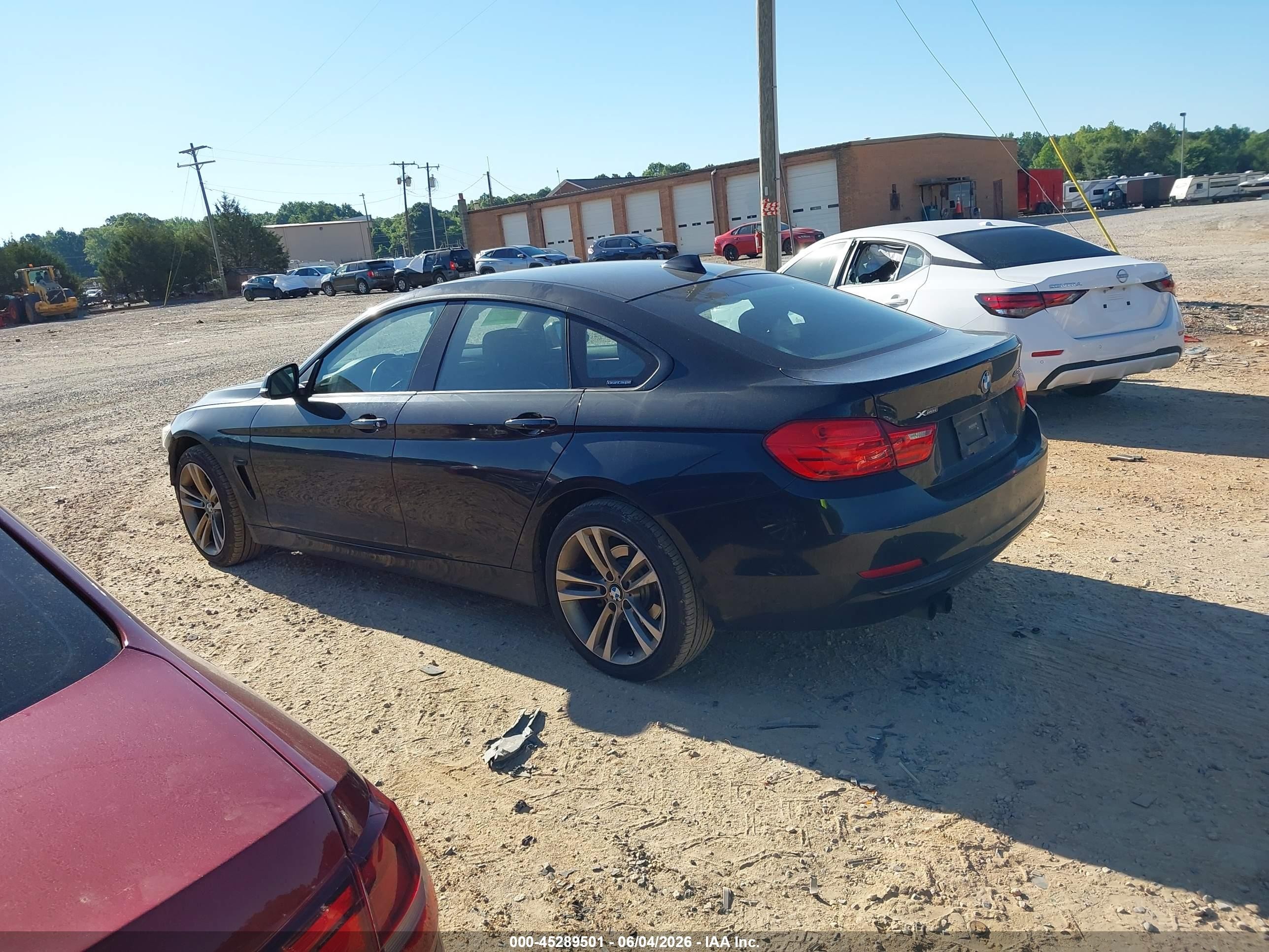 2015 Bmw 428 Gran Coupe Xdrive Black vin: WBA4A7C51FD414983