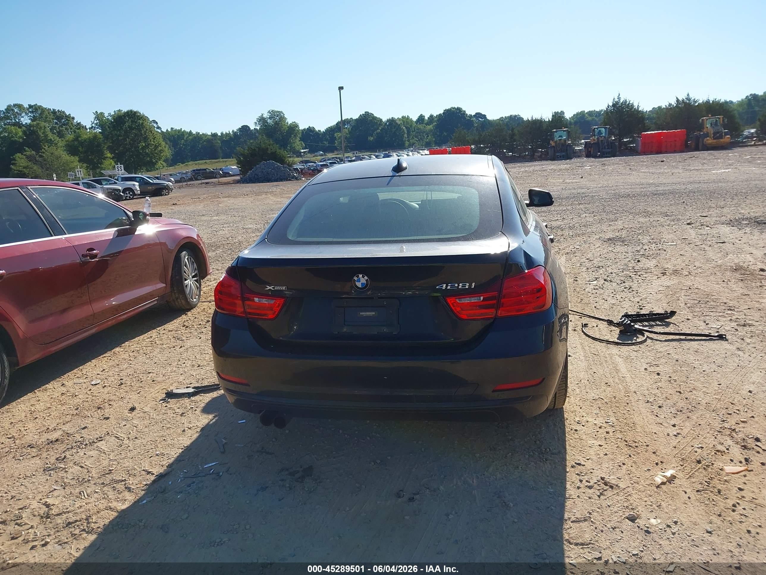 2015 Bmw 428 Gran Coupe Xdrive Black vin: WBA4A7C51FD414983