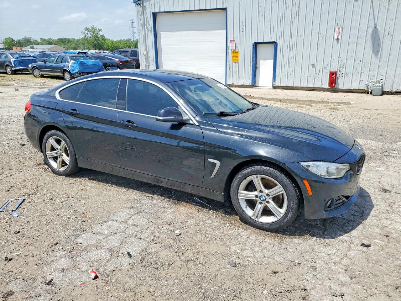 2015 Bmw 428 Xi Gran Coupe Black vin: WBA4A7C54FD415478