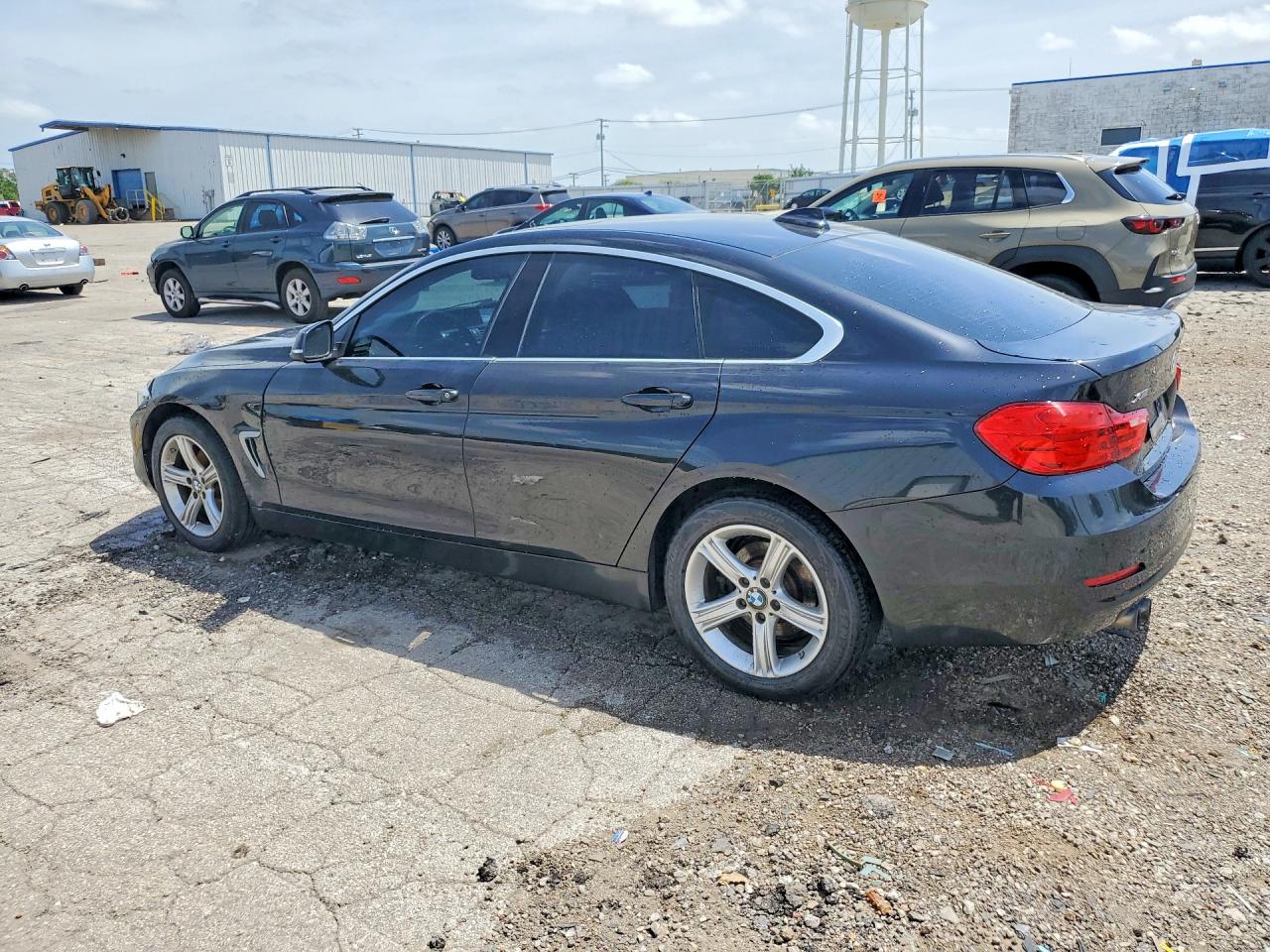 2015 Bmw 428 Xi Gran Coupe Black vin: WBA4A7C54FD415478