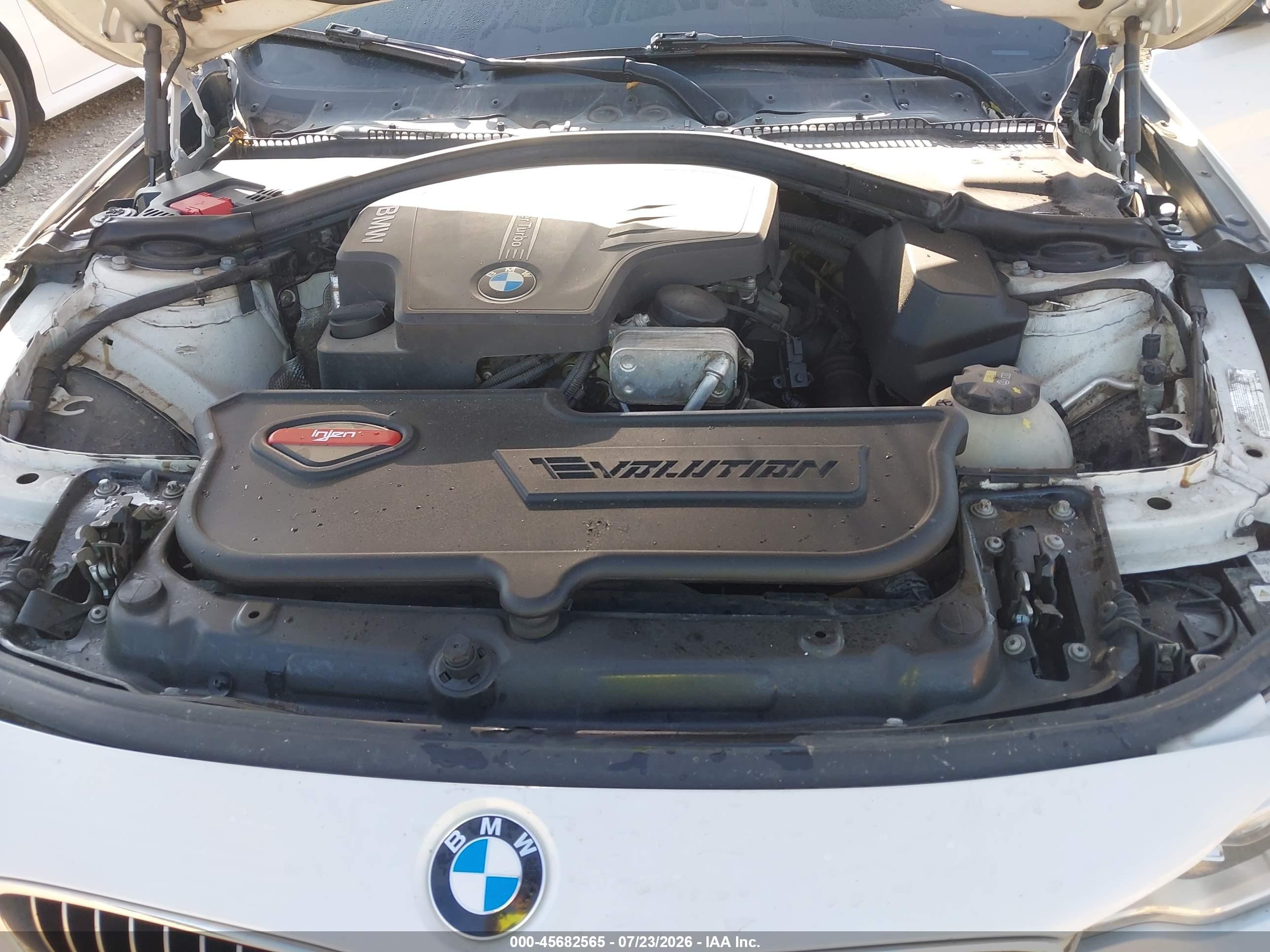2015 Bmw 428 Gran Coupe Xdrive White vin: WBA4A7C55FD414128