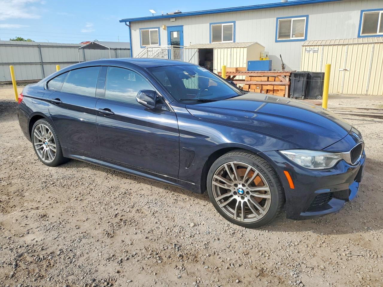 2015 Bmw 428 Xi Gran Coupe Black vin: WBA4A7C56FD414882