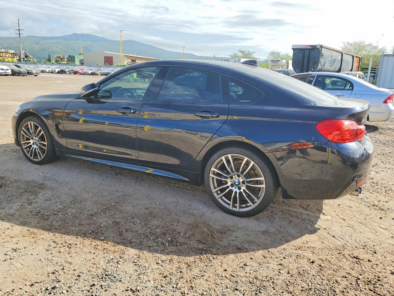 2015 Bmw 428 Xi Gran Coupe Black vin: WBA4A7C56FD414882