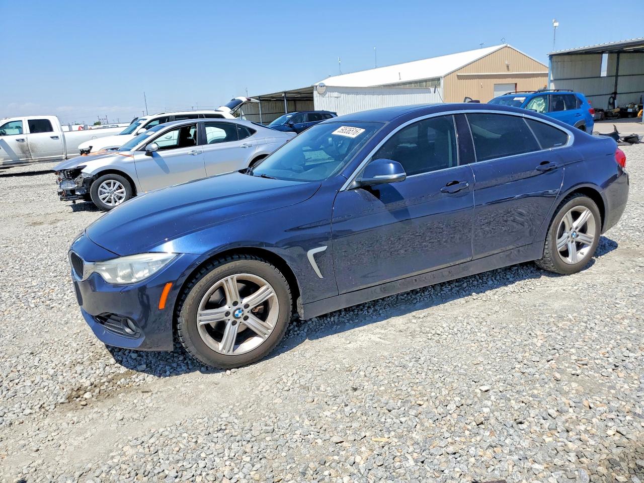 2015 Bmw 428 Xi Gran Coupe Синий vin: WBA4A7C57FD413756