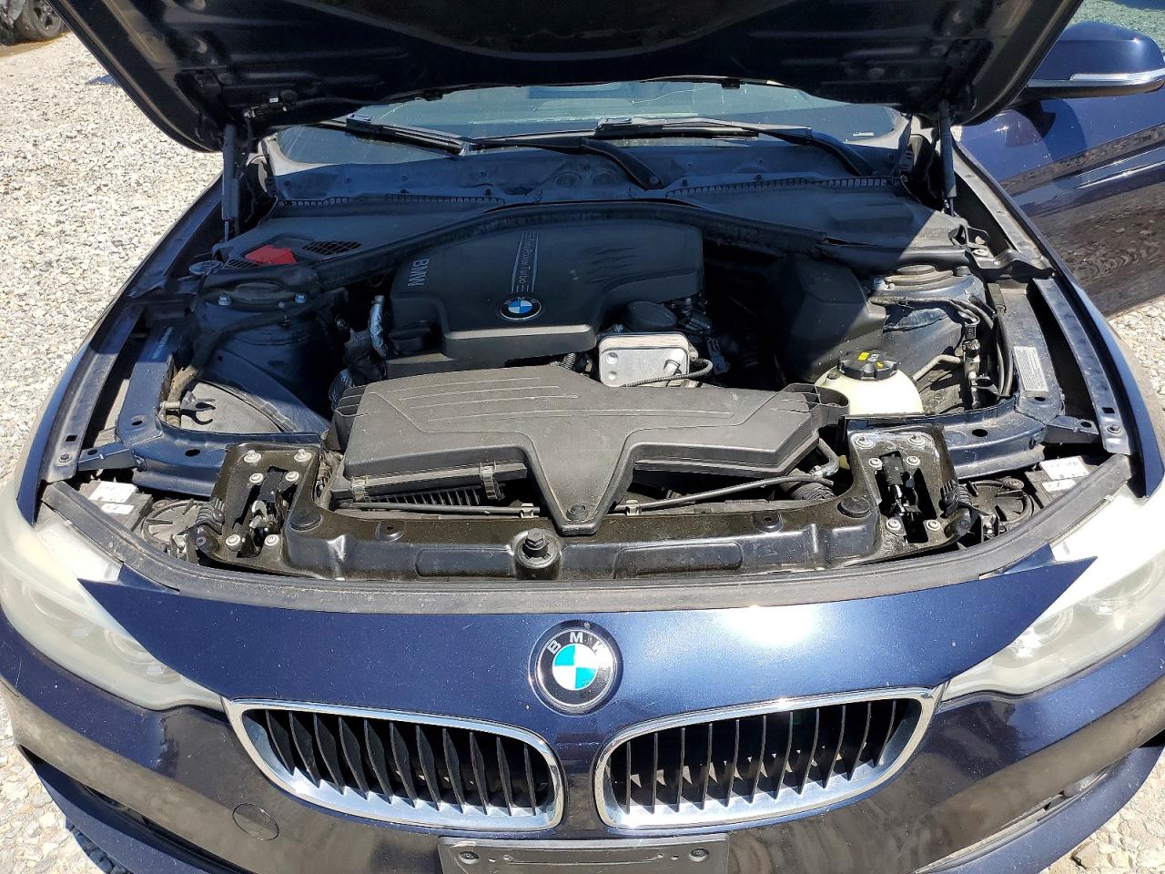 2015 Bmw 428 Xi Gran Coupe Blue vin: WBA4A7C57FD413756