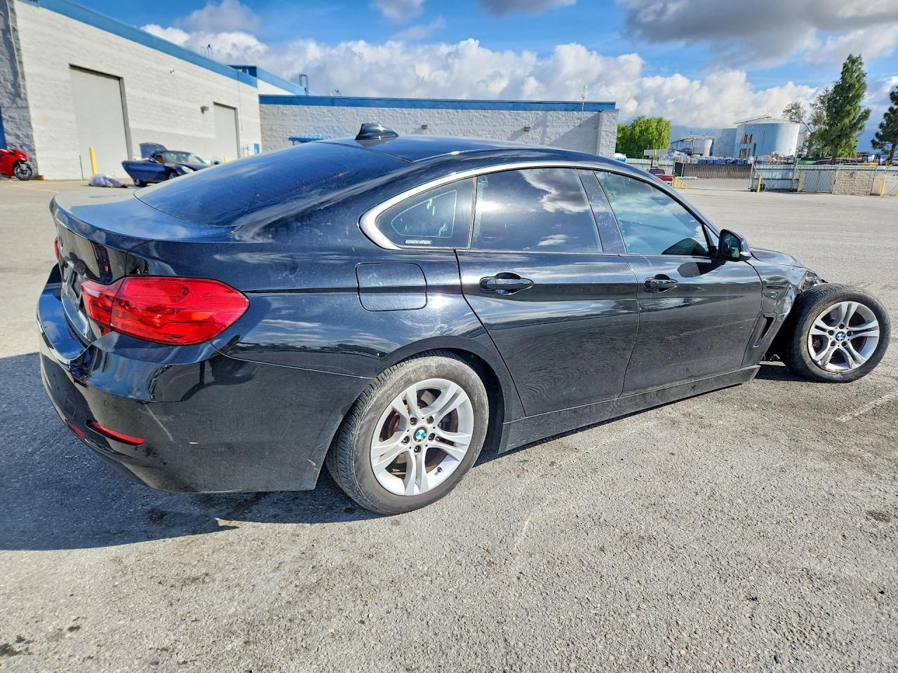 2015 Bmw 428 Xi Gran Coupe Черный vin: WBA4A7C58FD415726