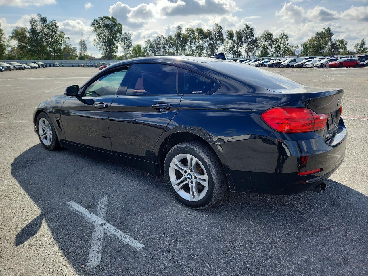 2015 Bmw 428 Xi Gran Coupe Черный vin: WBA4A7C58FD415726