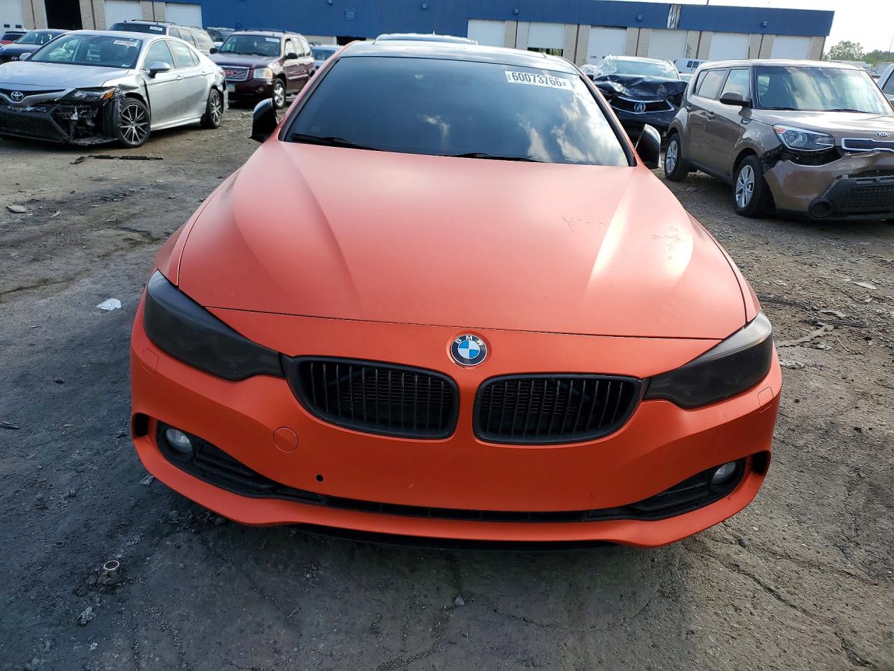 2015 Bmw 428 Xi Gran Coupe Orange vin: WBA4A7C59FD413547