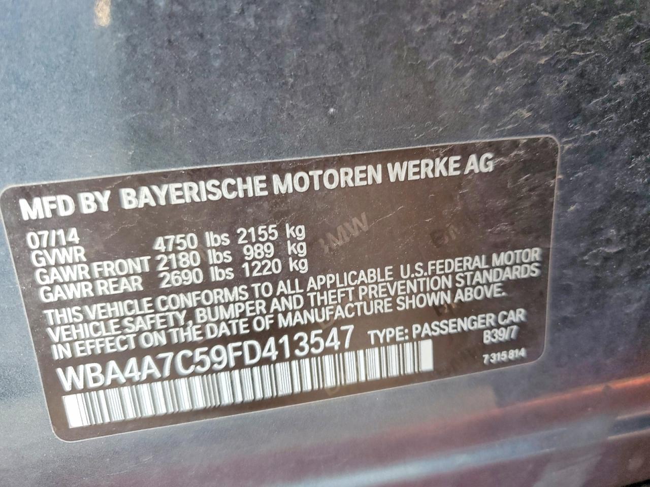 2015 Bmw 428 Xi Gran Coupe Orange vin: WBA4A7C59FD413547