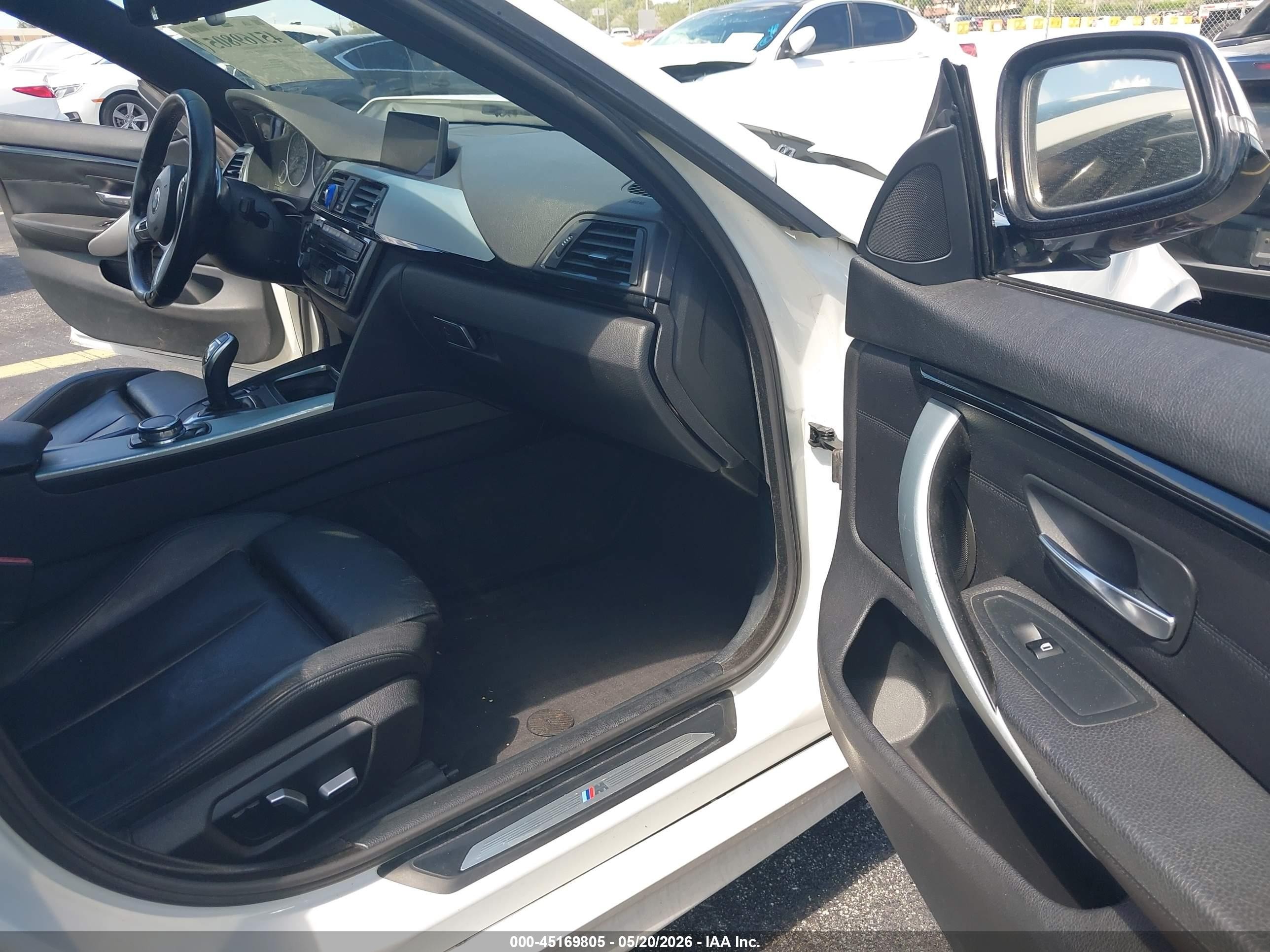 2016 Bmw 428i Gran Coupe White vin: WBA4A9C52GG505529