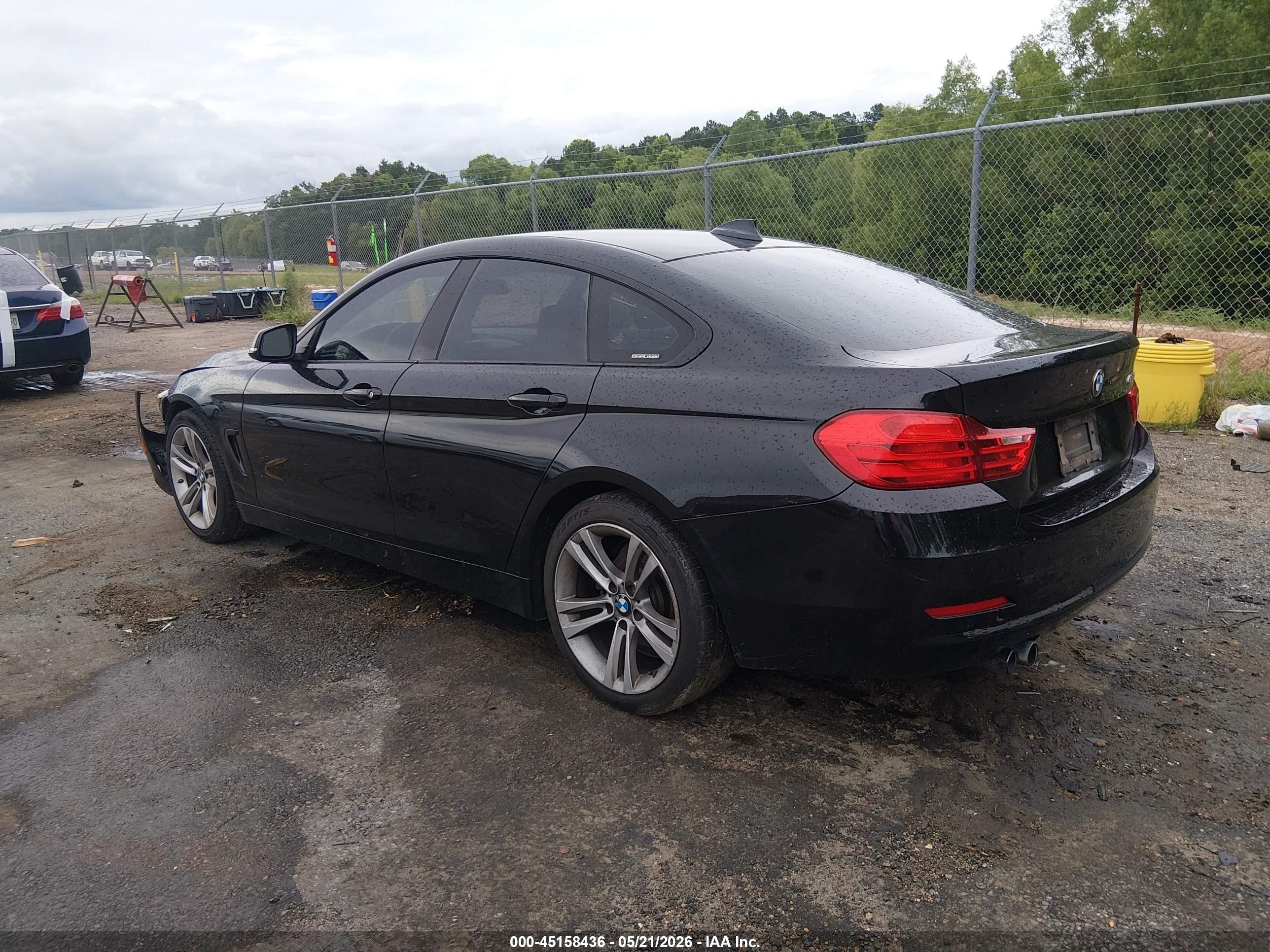 2015 Bmw 428 Gran Coupe   Black vin: WBA4A9C54FD416190