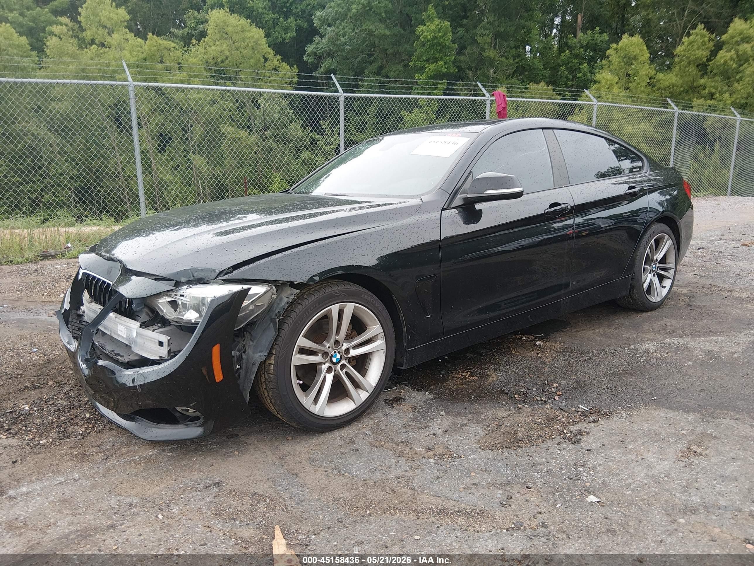 2015 Bmw 428 Gran Coupe   Black vin: WBA4A9C54FD416190