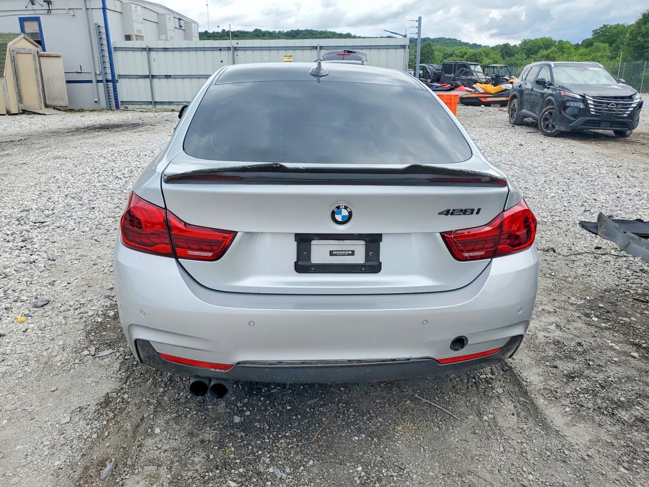 2015 Bmw 428 I Gran Coupe Sulev Silver vin: WBA4A9C54FGL85764