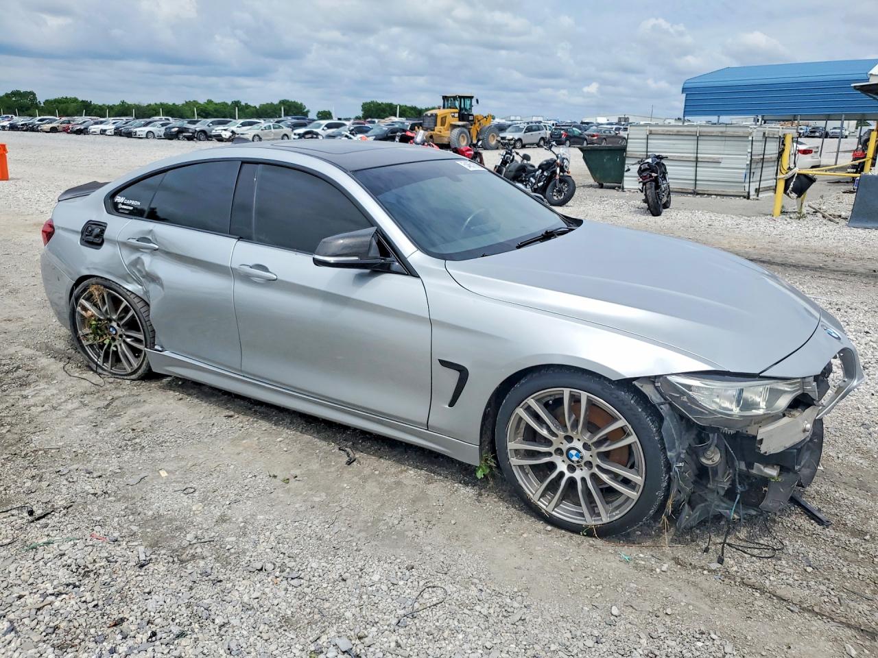2015 Bmw 428 I Gran Coupe Sulev Silver vin: WBA4A9C54FGL85764