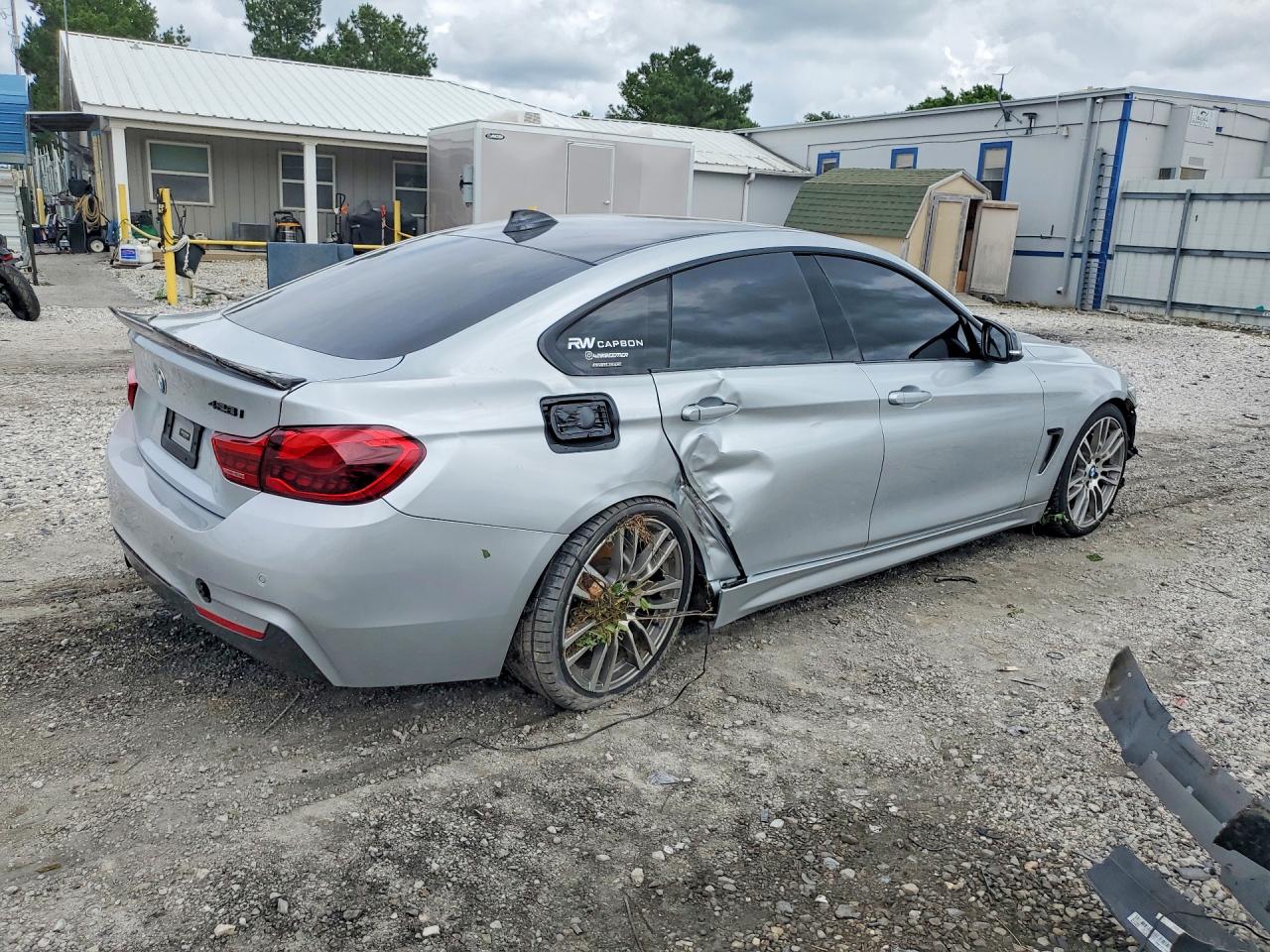 2015 Bmw 428 I Gran Coupe Sulev Silver vin: WBA4A9C54FGL85764
