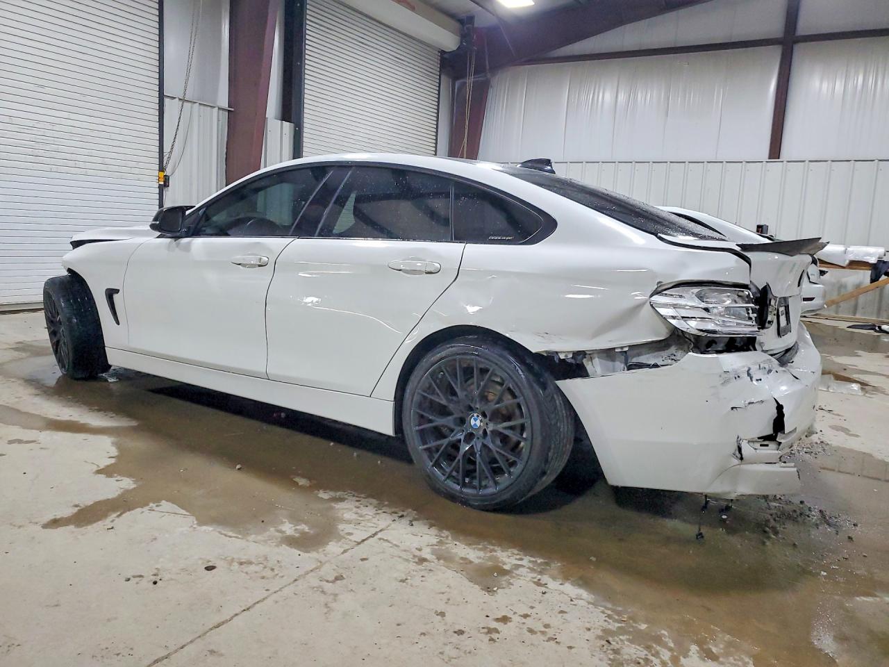 2015 Bmw 428 I Gran Coupe Sulev White vin: WBA4A9C54FGL85778