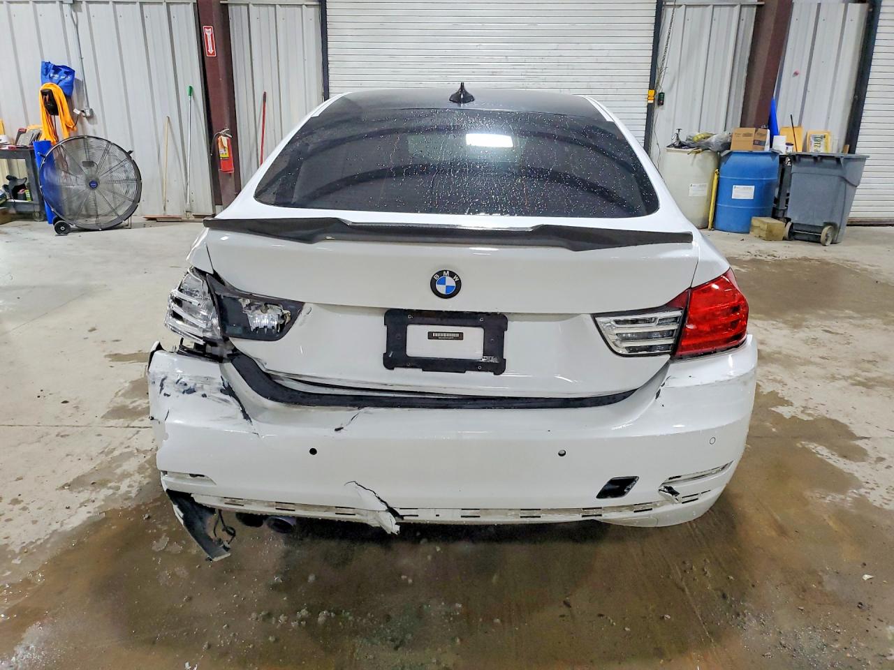 2015 Bmw 428 I Gran Coupe Sulev White vin: WBA4A9C54FGL85778