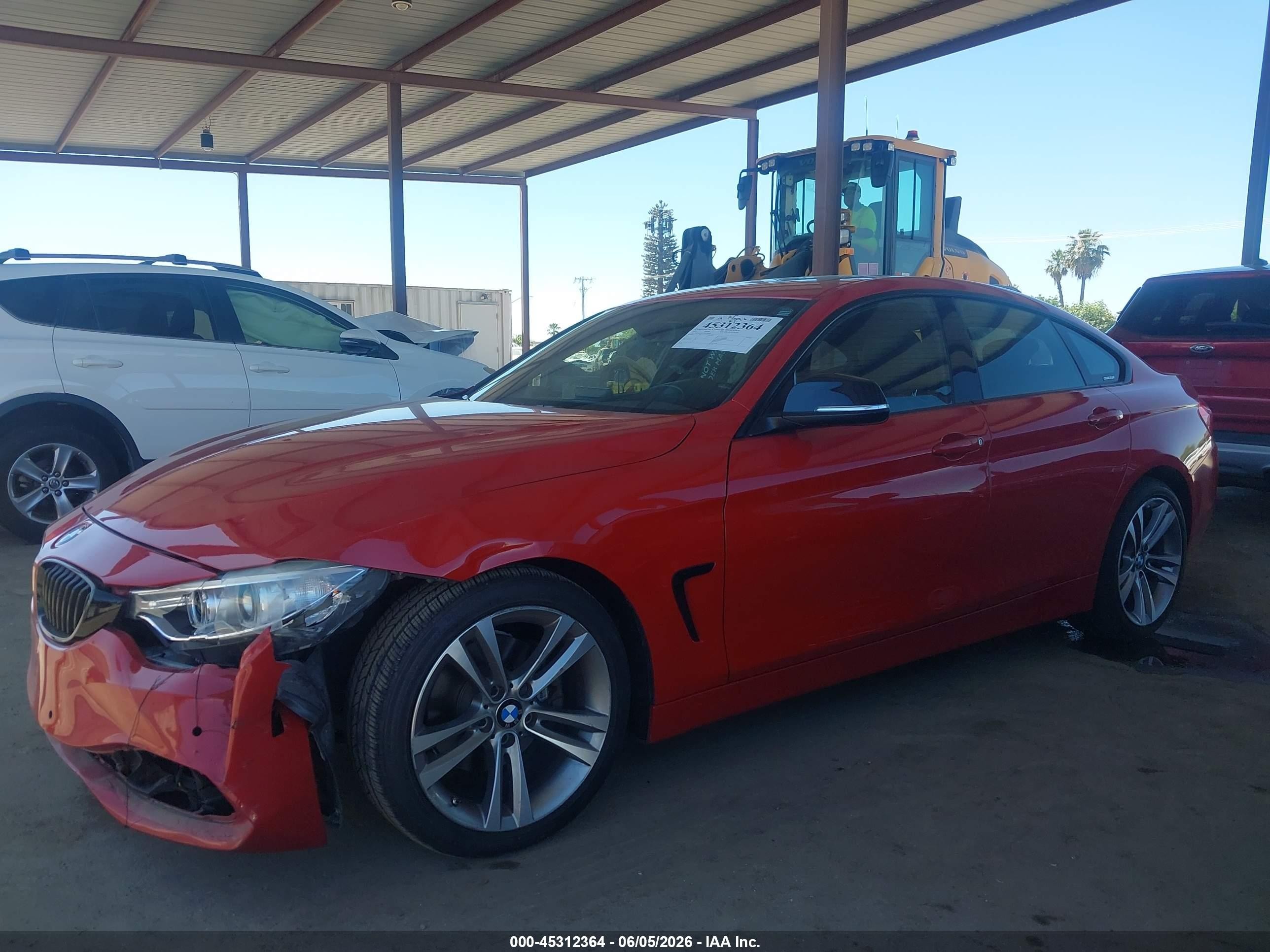 2015 Bmw 428 Gran Coupe   Red vin: WBA4A9C55FGL86096