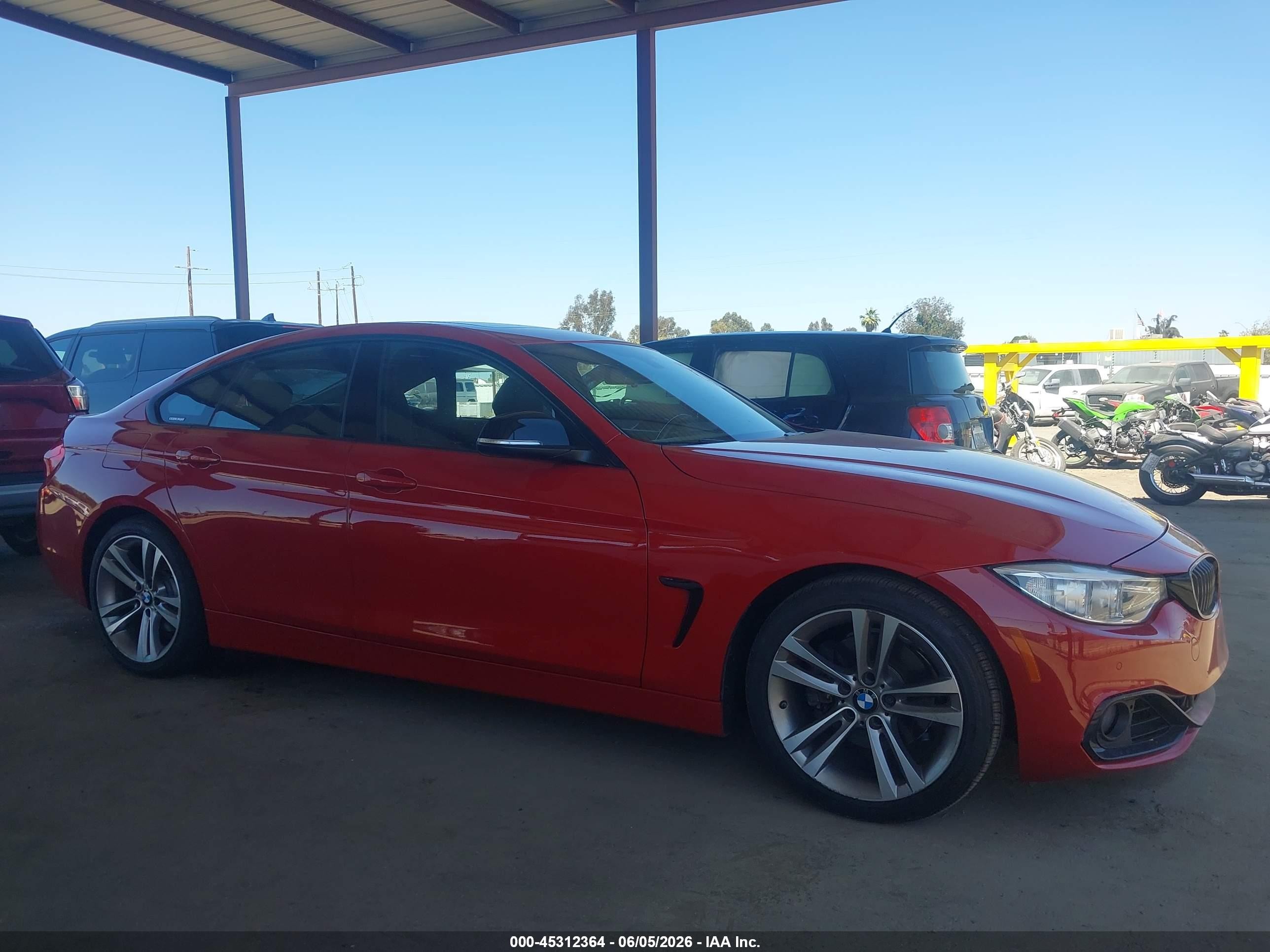 2015 Bmw 428 Gran Coupe   Red vin: WBA4A9C55FGL86096