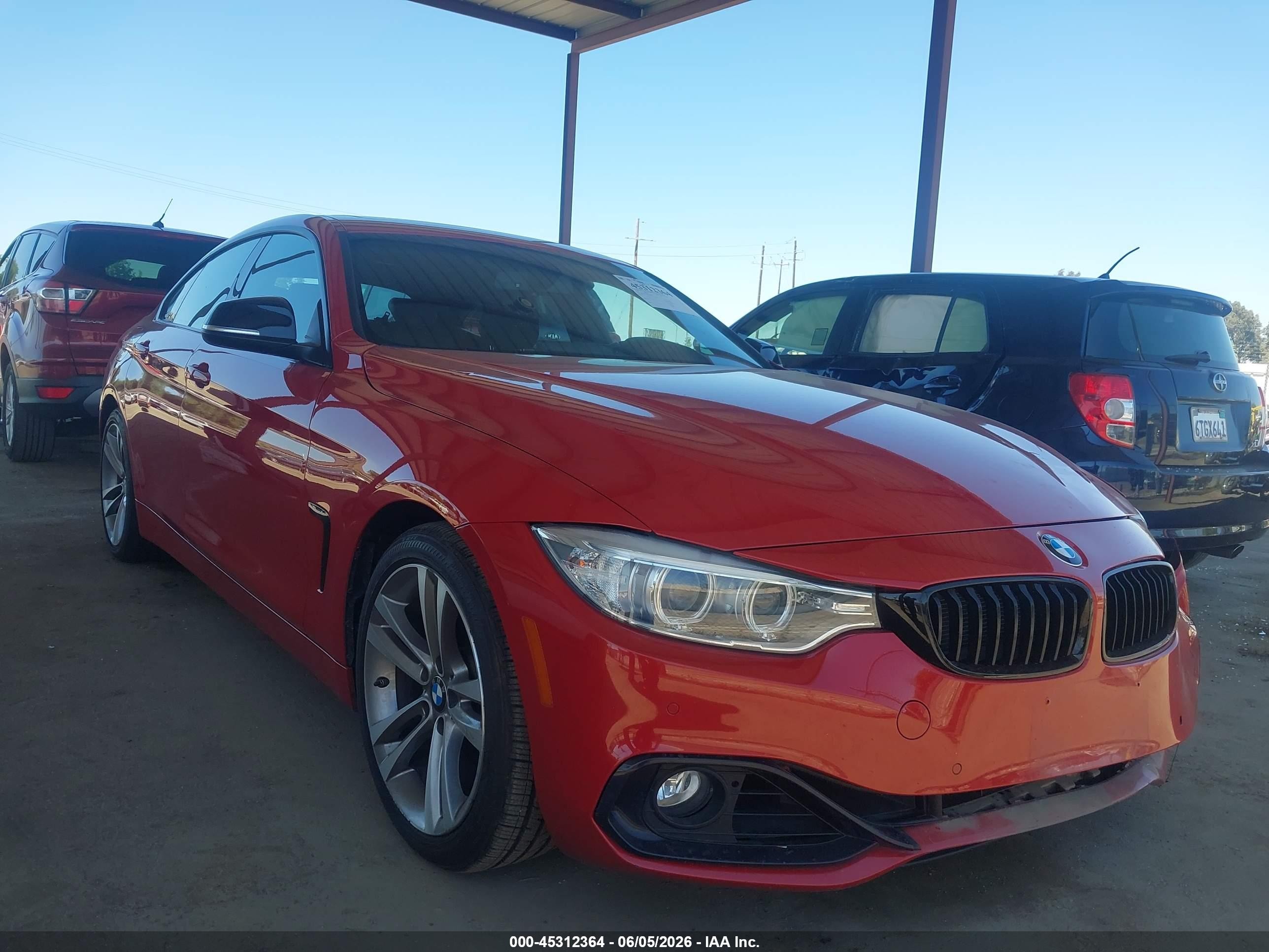 2015 Bmw 428 Gran Coupe   Red vin: WBA4A9C55FGL86096