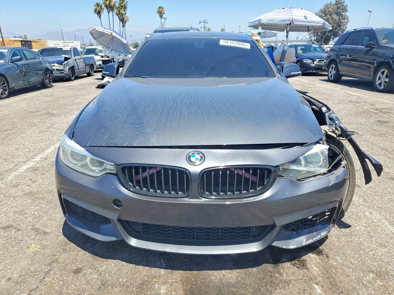 2015 Bmw 428 I Gran Coupe Sulev Gray vin: WBA4A9C55FGL86132