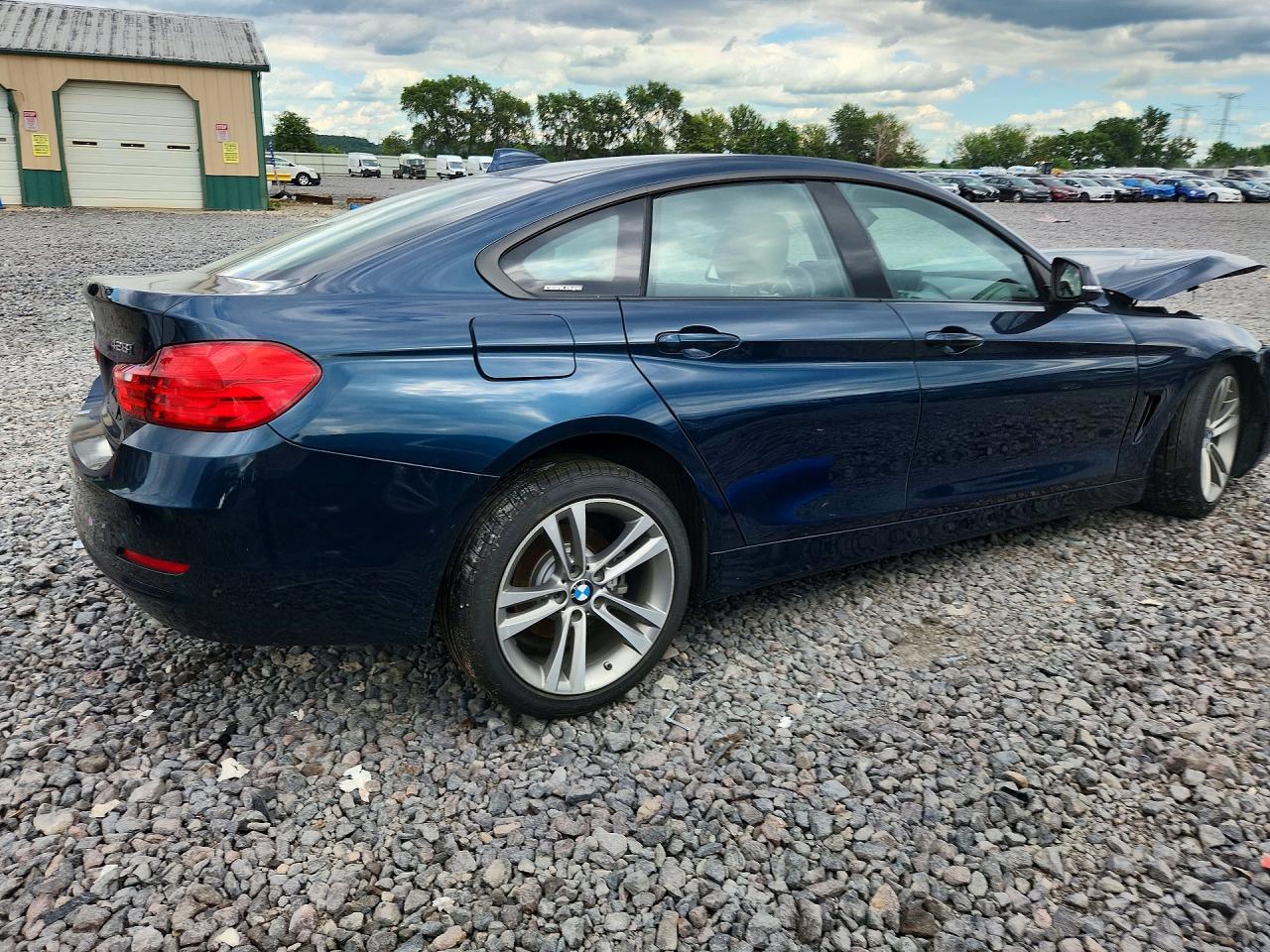 2015 Bmw 428 I Gran Coupe Sulev Синий vin: WBA4A9C56FD416448