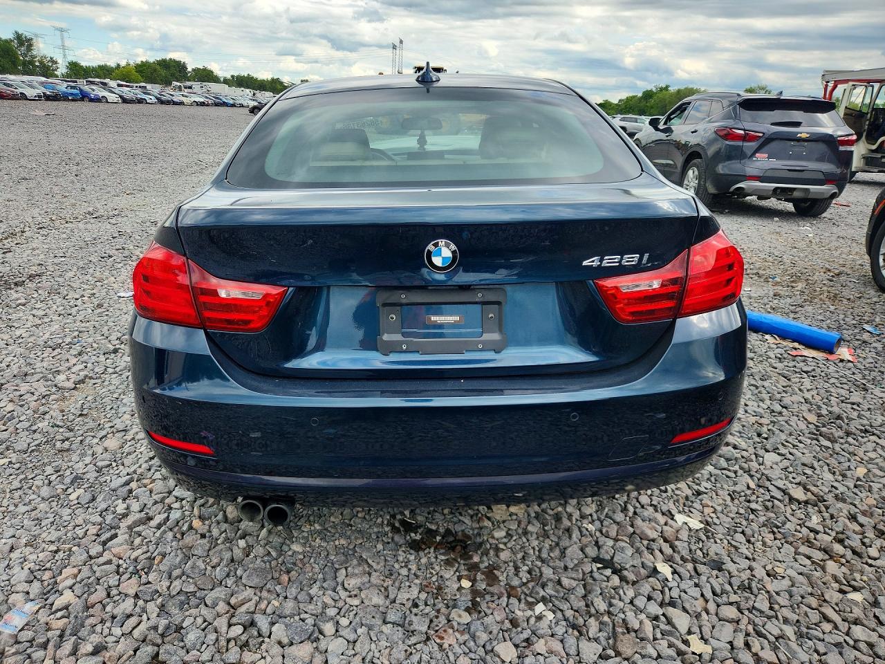 2015 Bmw 428 I Gran Coupe Sulev Синий vin: WBA4A9C56FD416448