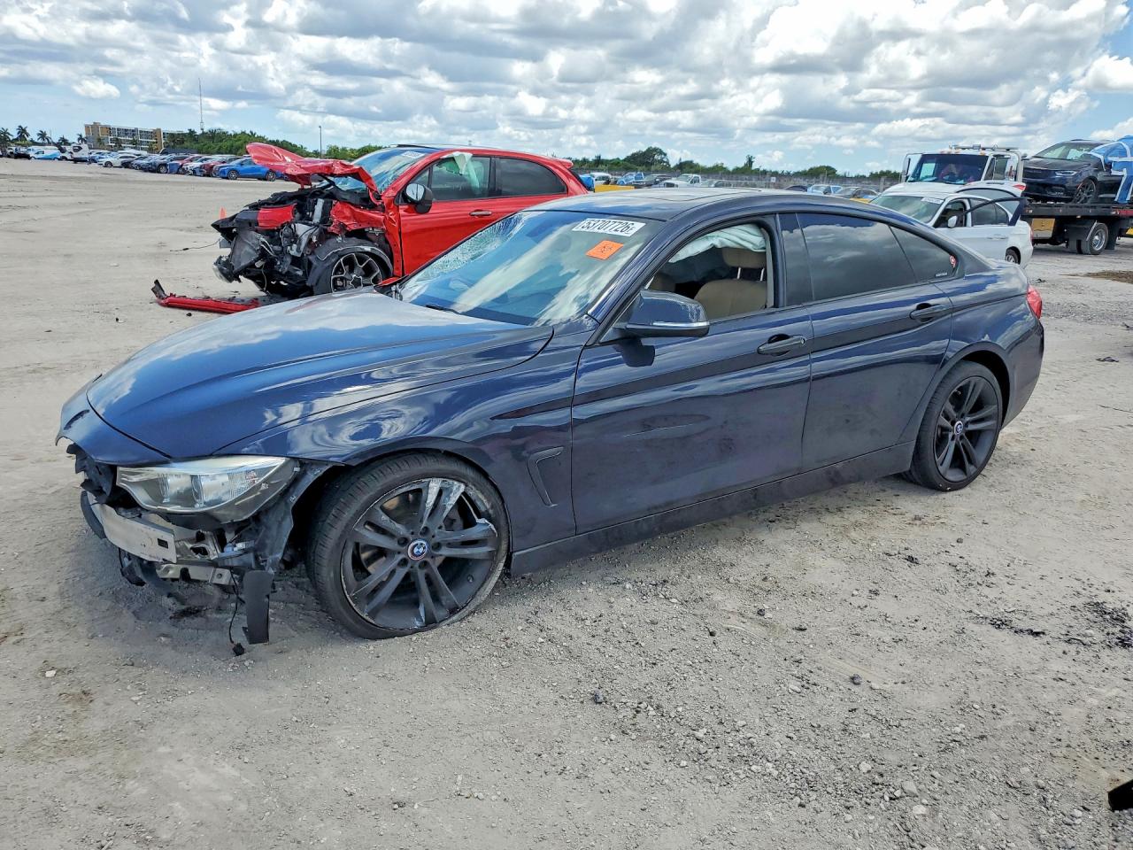 2015 Bmw 428 I Gran Coupe Sulev Blue vin: WBA4A9C57FD416765
