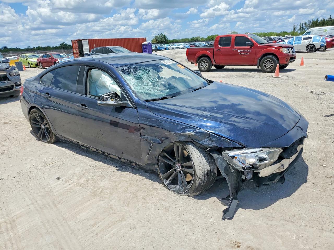 2015 Bmw 428 I Gran Coupe Sulev Blue vin: WBA4A9C57FD416765