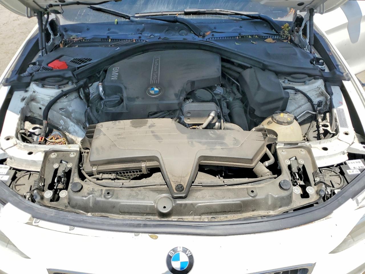 2015 Bmw 428 I Gran Coupe Sulev White vin: WBA4A9C57FGL87153