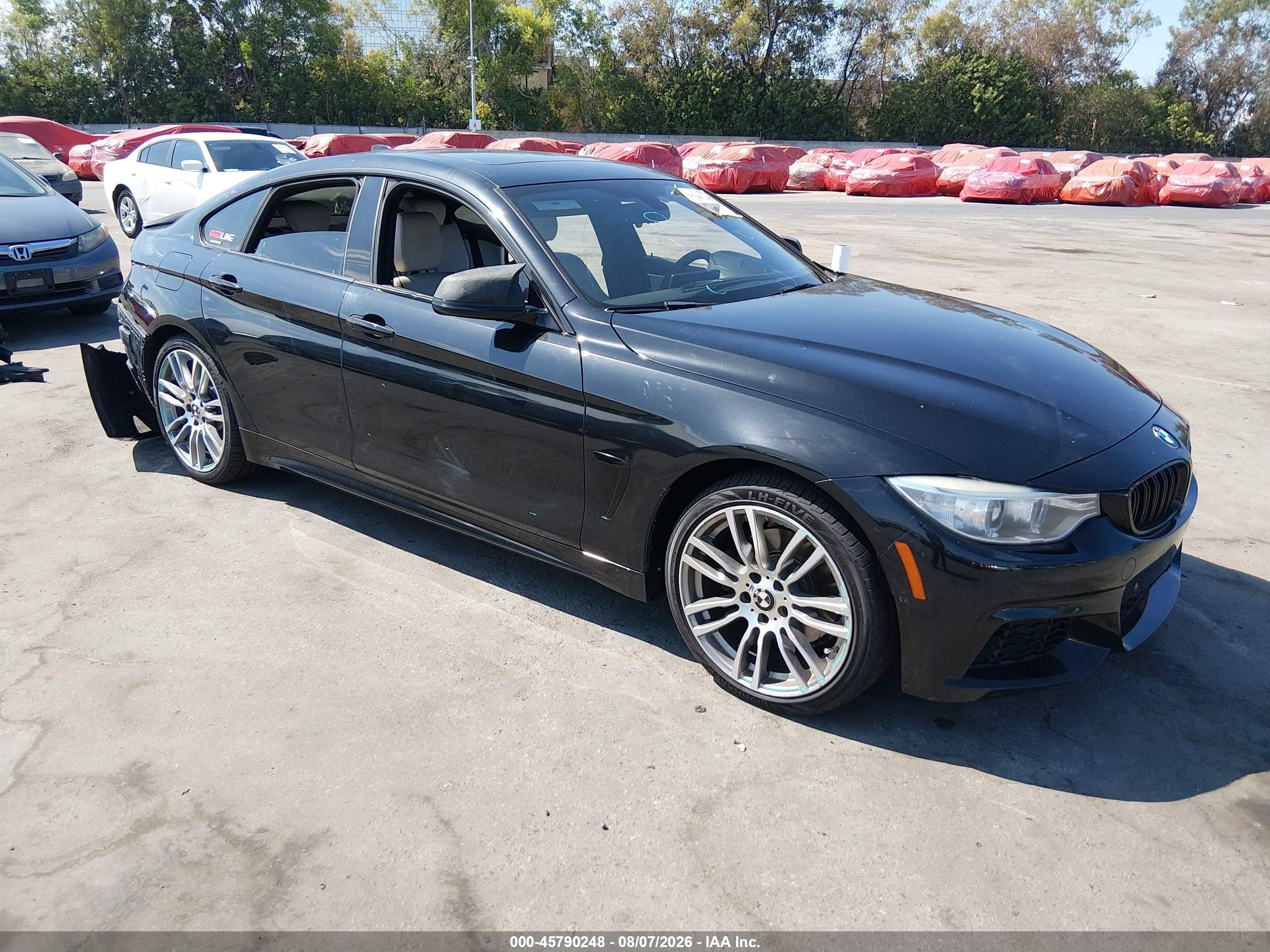 2015 Bmw 428 Gran Coupe   Black vin: WBA4A9C58FGL85153
