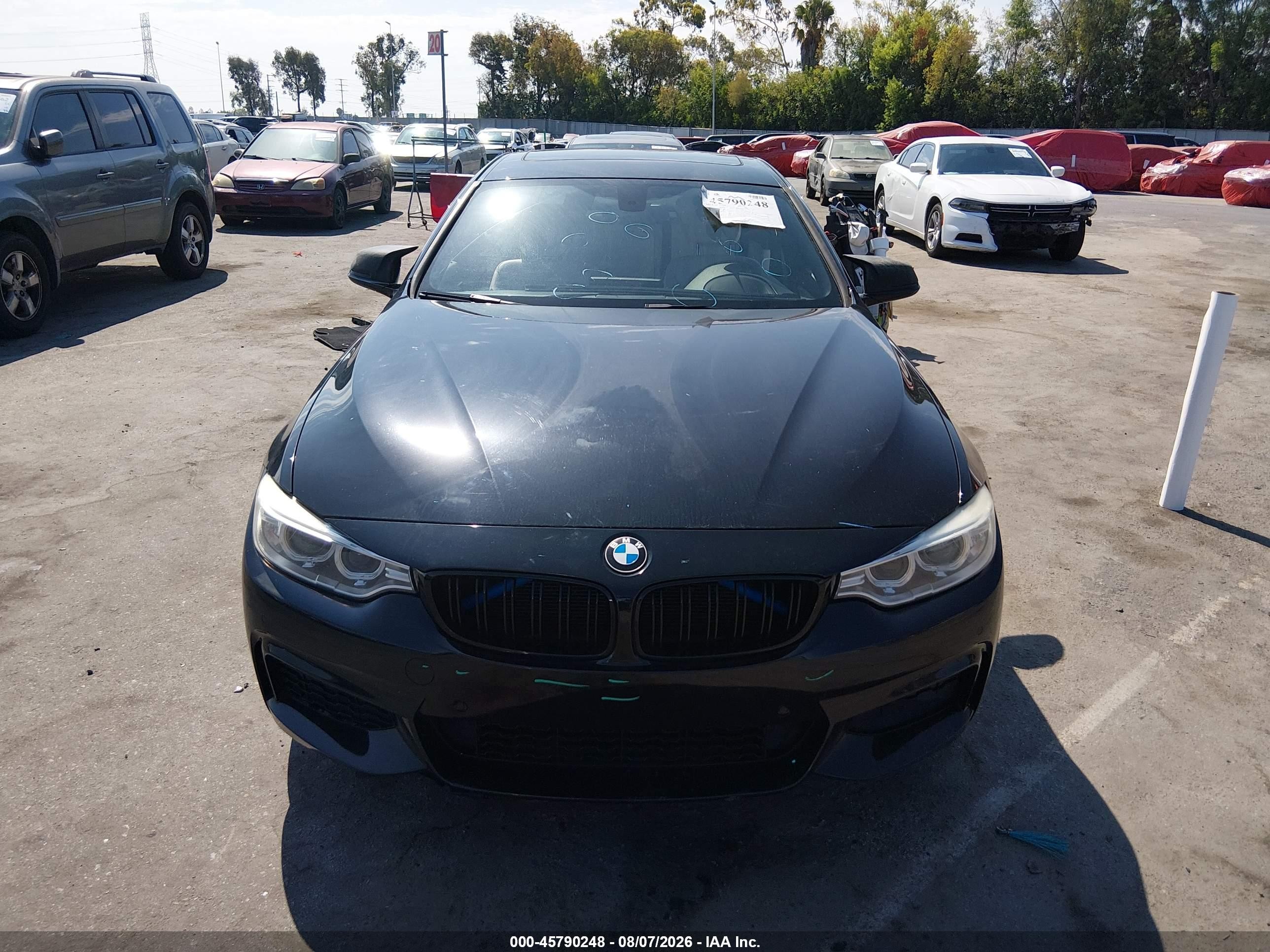 2015 Bmw 428 Gran Coupe   Black vin: WBA4A9C58FGL85153