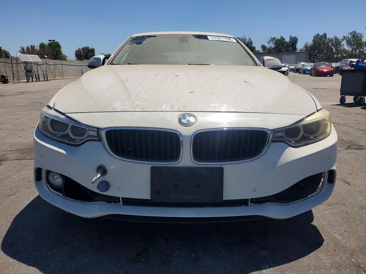 2015 Bmw 428 I Gran Coupe Sulev White vin: WBA4A9C58FGL85959