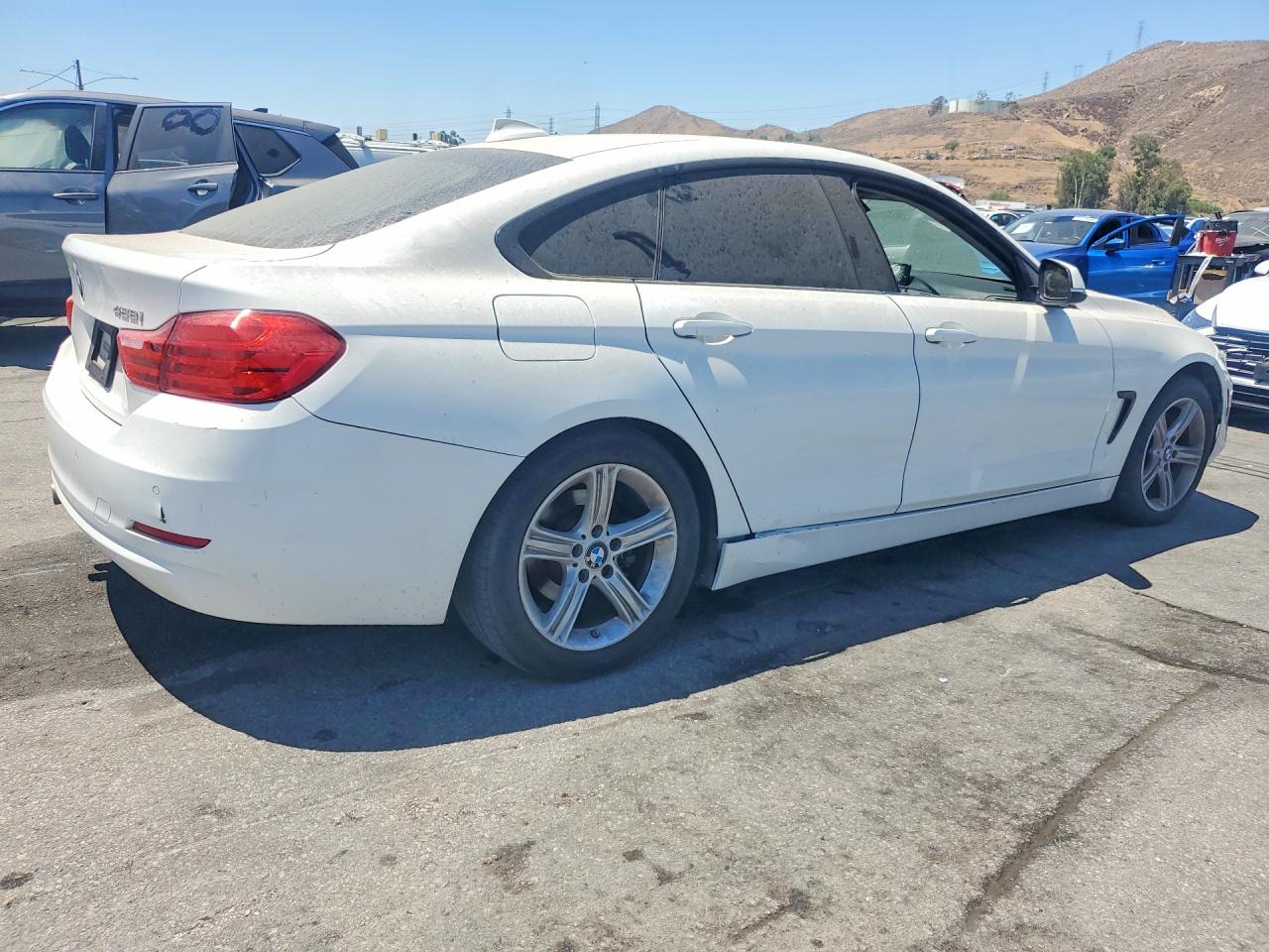 2015 Bmw 428 I Gran Coupe Sulev White vin: WBA4A9C58FGL85959