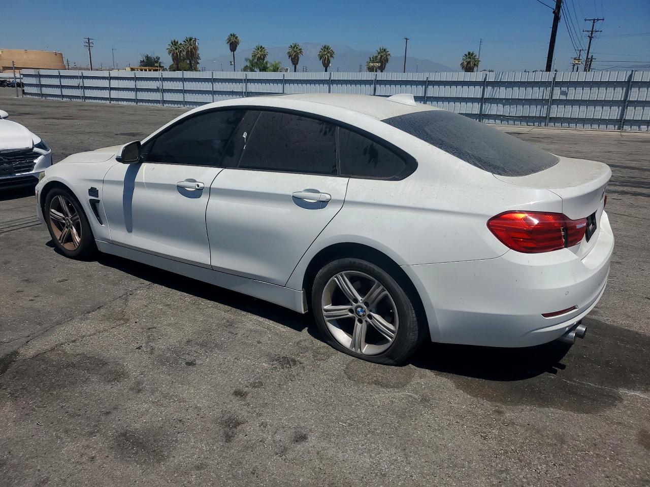2015 Bmw 428 I Gran Coupe Sulev White vin: WBA4A9C58FGL85959