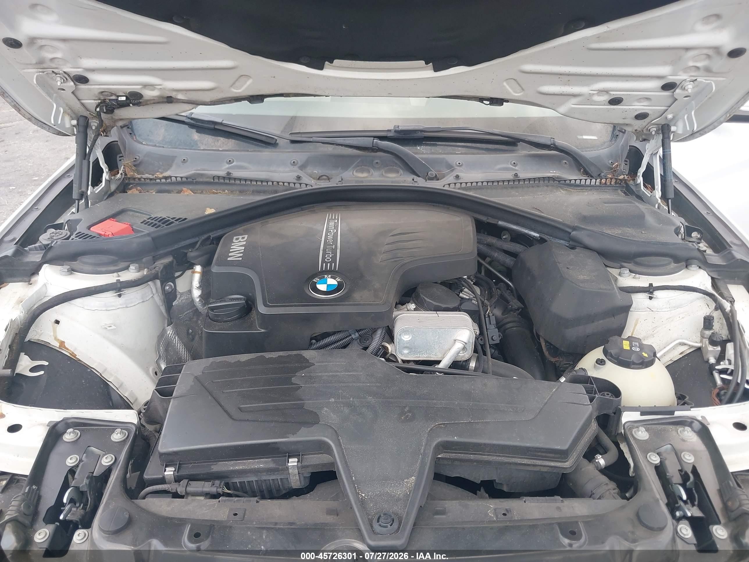 2015 Bmw 428 Gran Coupe   White vin: WBA4A9C59FD416170