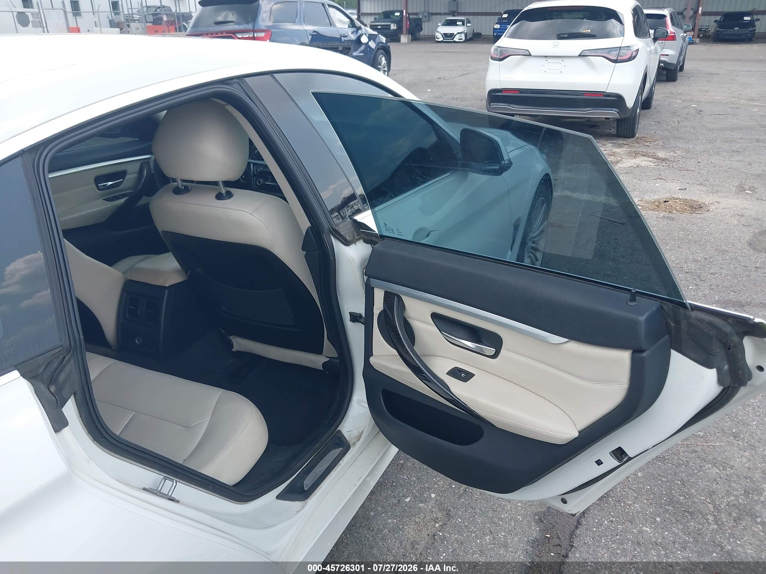 2015 Bmw 428 Gran Coupe   White vin: WBA4A9C59FD416170