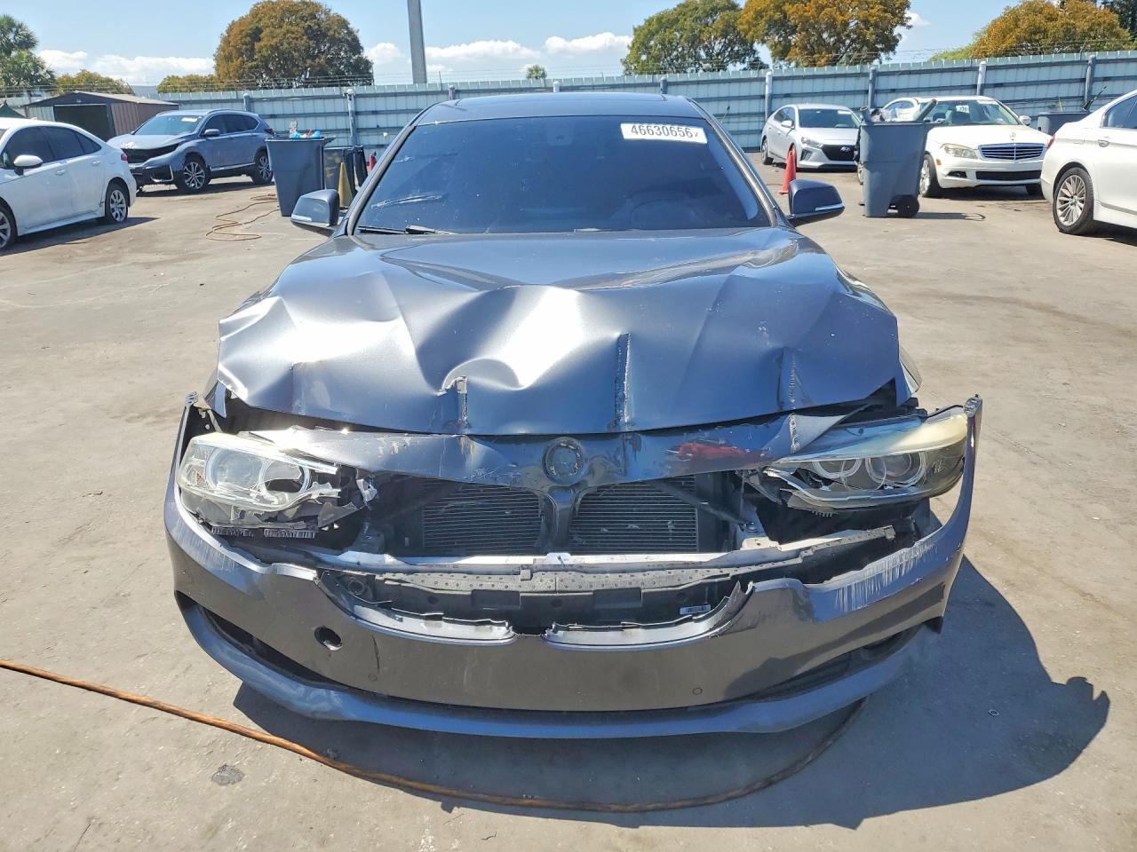 2015 Bmw 428 I Gran Coupe Sulev Серый vin: WBA4A9C59FGL87042