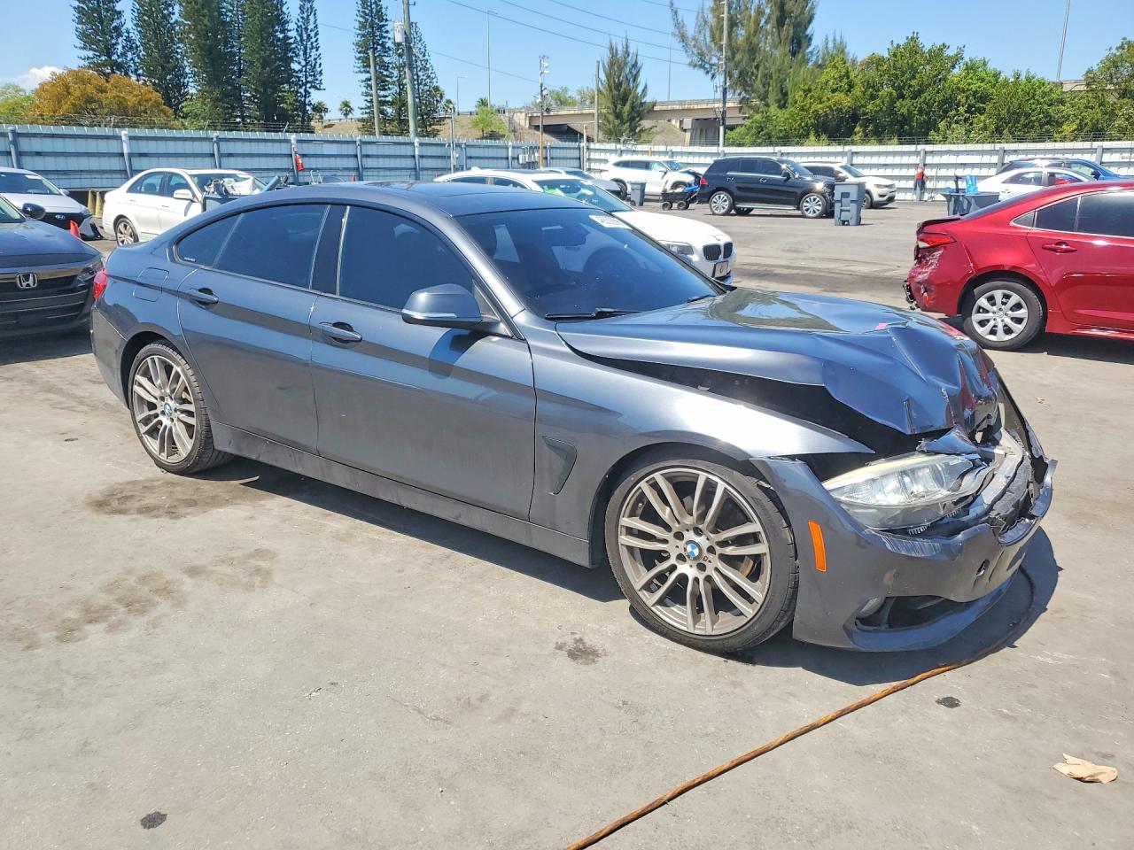 2015 Bmw 428 I Gran Coupe Sulev Серый vin: WBA4A9C59FGL87042