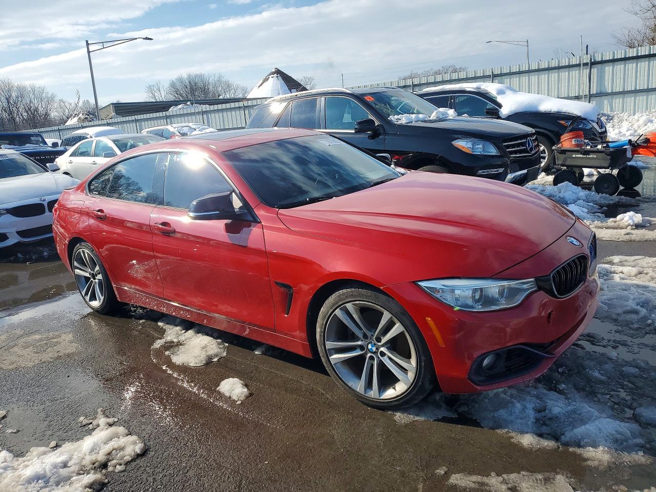 2015 Bmw 428 I Gran Coupe Sulev Red vin: WBA4A9C59FGL87185