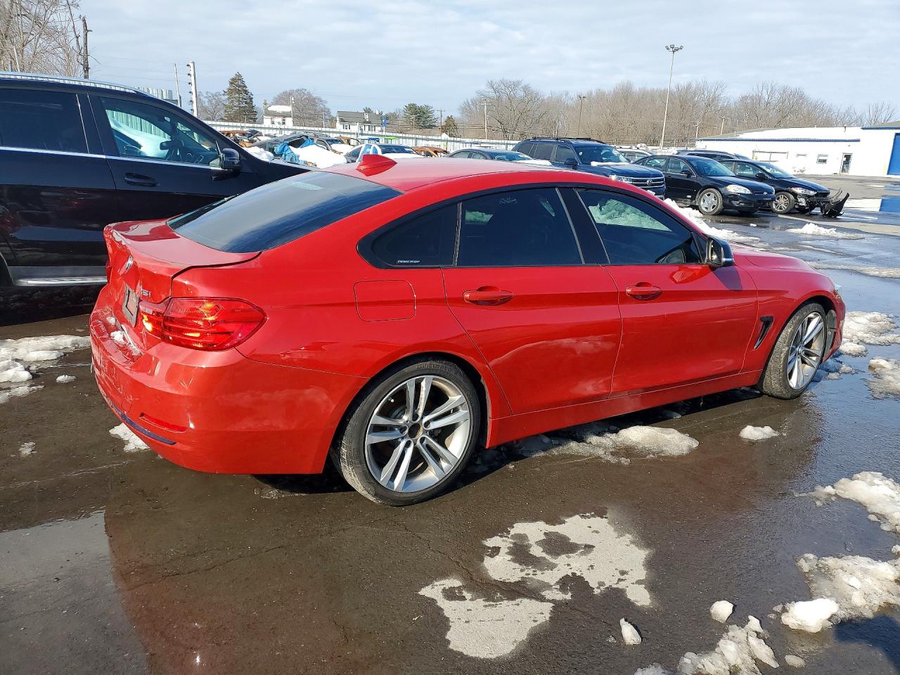 2015 Bmw 428 I Gran Coupe Sulev Red vin: WBA4A9C59FGL87185